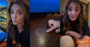 Priscilla Vargas probó 'secreto' para sacar manchas de muebles y quedó impactada con el resultado