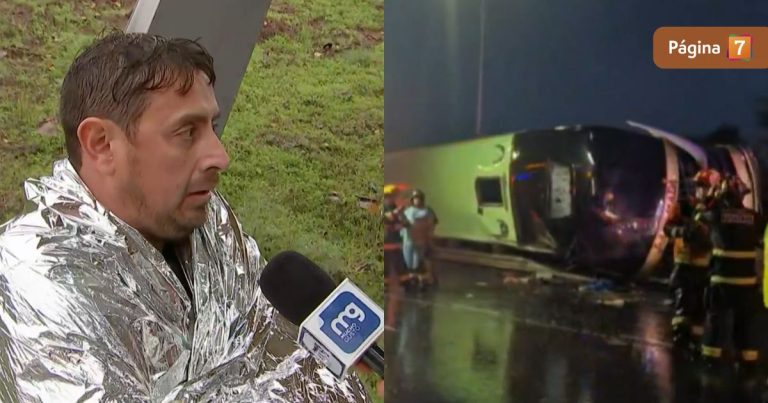 Pasajeros relatan su experiencia en fatal accidente en Ruta 5: 