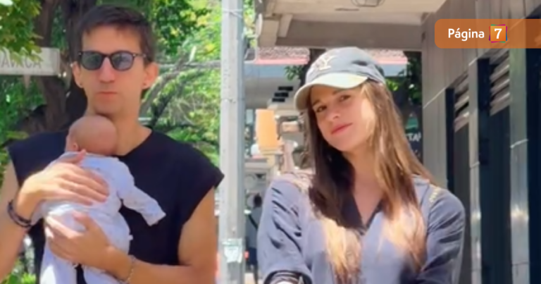 Matías Bize mostró adorable fotografía de su hija con Tanza Varela: este miércoles cumple dos meses