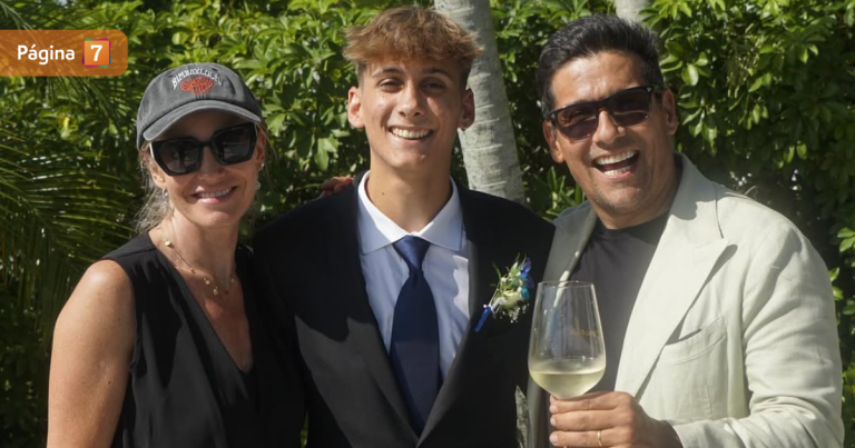 Vicente Araneda mostró inéditas fotografías de su fiesta de graduación