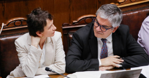 Carolina Tohá y Mario Marcel