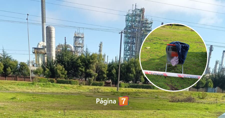 Encuentran cuerpo dentro de carro de supermercado en Hualpén