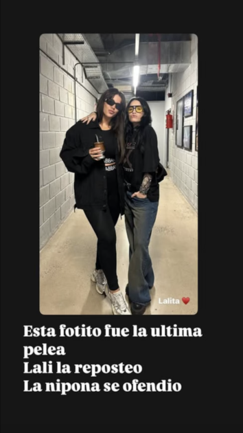 Distancia entre Lali Espósito y China Suárez sería por esta foto 