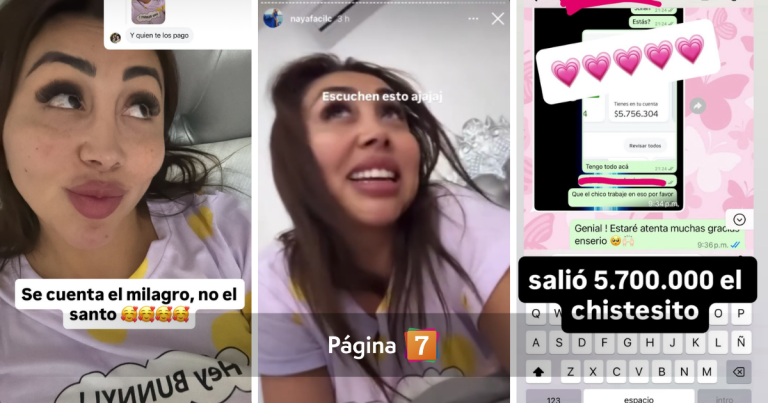 ¿Casi lo pierde todo? Naya Fácil recibió millonario regalo para recuperar su cuenta de Instagram