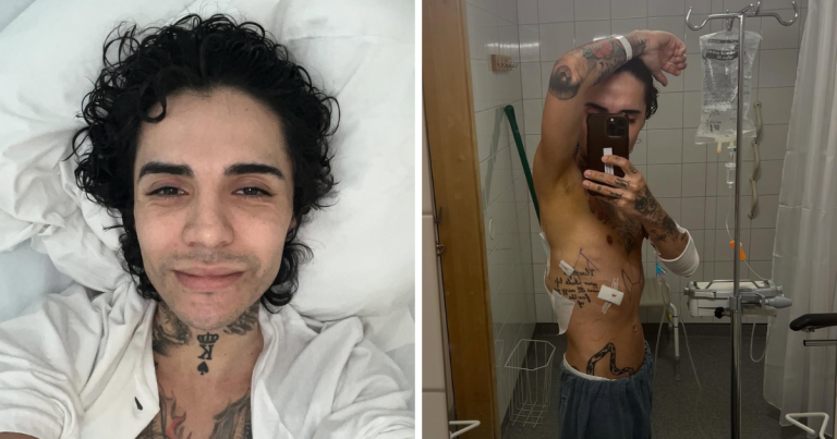 Leo Méndez Jr. recibió el alta médica tras compleja cirugía: “Me voy feliz pero con un cuerpo débil”