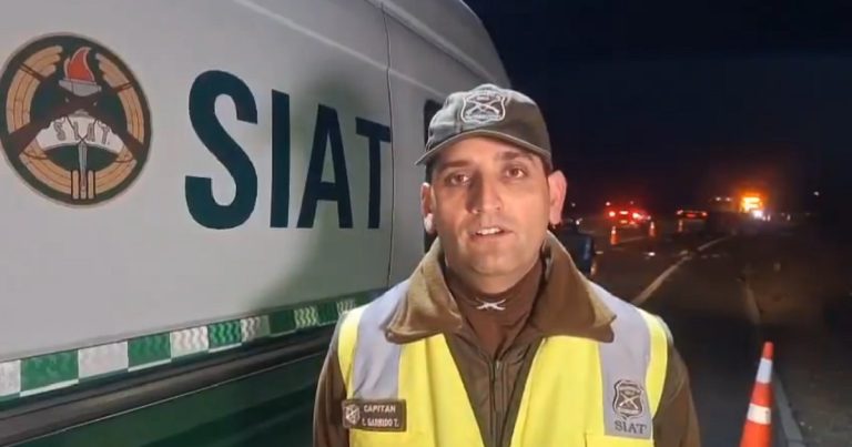 Muere menor de 14 años que quedó en riesgo vital por accidente en Ruta 5 Norte: hay 2 fallecidos más