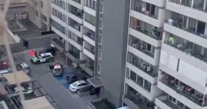 adolescente 15 años cae del piso 15