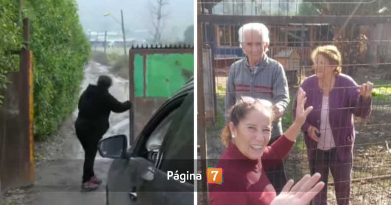 Vecino que mantenía encerrada a pareja de adultos mayores llega a acuerdo y abren camino