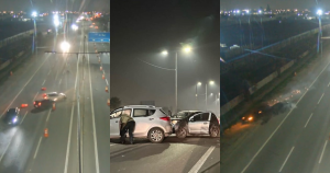 choque múltiple la pintana