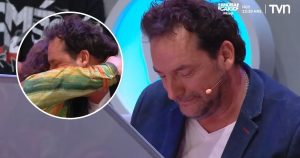Daniel Fuenzalida se emocionó con regalo en Ahora Caigo