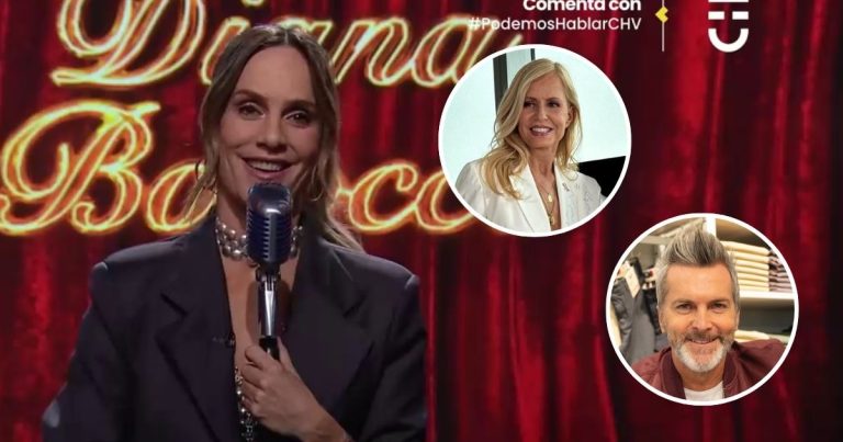 Con bromas a su hermana Cecilia y Cristián Sánchez: así fue el debut de Diana Bolocco en la comedia