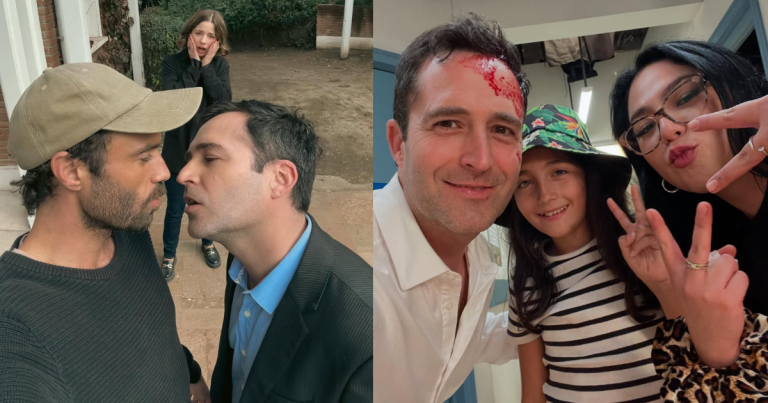 Felipe Rojas y Nicolás Poblete se despidieron de sus roles en Los Casablanca: 