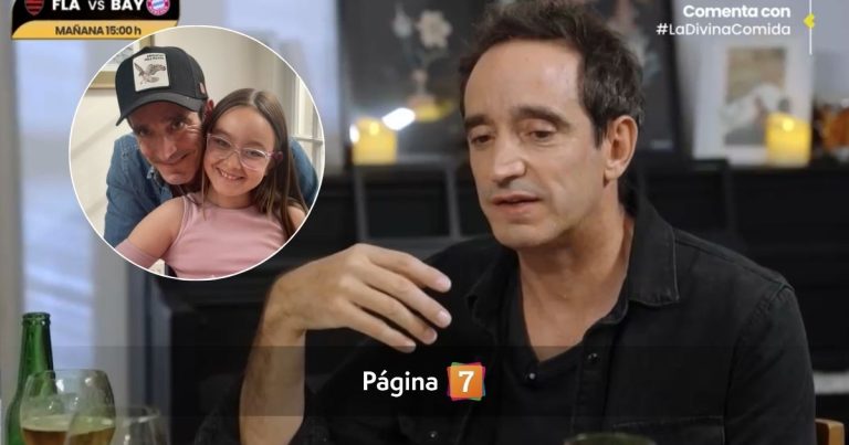 Nicolás Saavedra contó especial anécdota con su hija menor: 