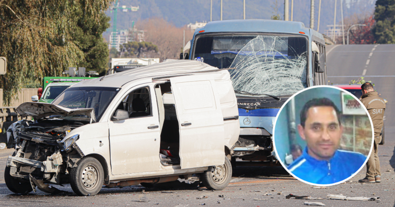 Esposa de hombre que falleció tras violento choque en Concepción: 