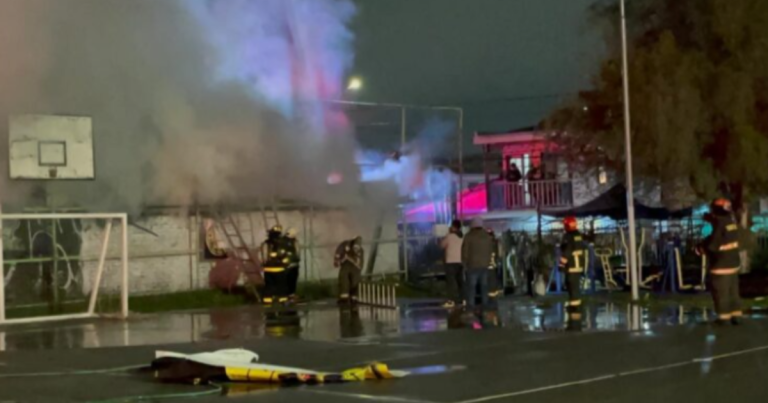 Fatal incendio en San Bernardo acabó con la vida de una madre y dos de sus hijos