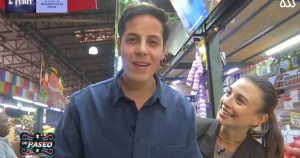 macimo menem en la vega en de paseo