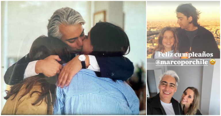 Marco Enríquez-Ominami pasó su cumpleaños en Francia con su hija: Karen y Fernanda lo saludaron