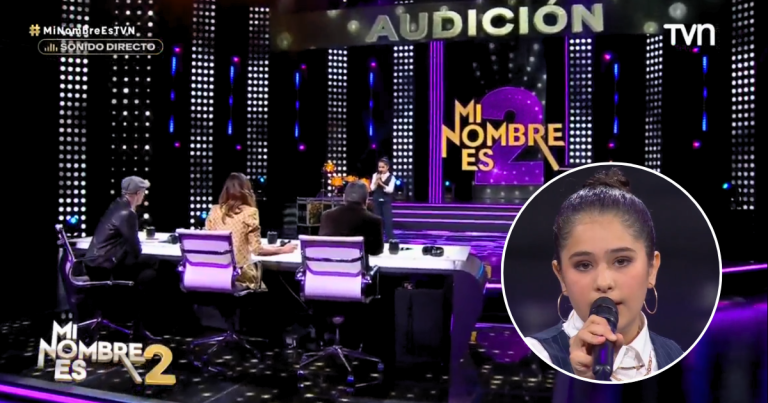 Una mini imitadora: participante de solo 10 años deslumbró en primer capítulo de Mi Nombre Es 2