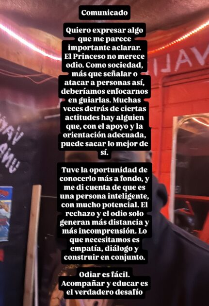 Mike Milfort defendió a El Princeso ante críticas por su actuar en Mundos Opuestos: "No merece odio"