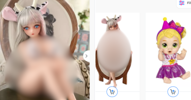 Mujer buscaba juguete junto a su nieta y se encontró con venta de muñecas eróticas en tiendas Paris