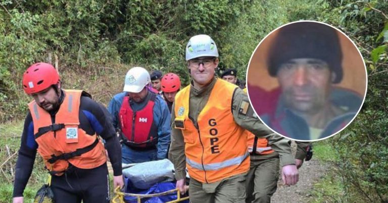 Hallan cuerpo de pescador de 55 años que había desaparecido en río Quenuir de Los Muermos