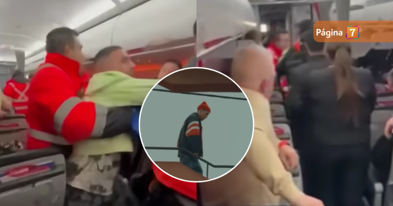 Bajan de avión a conocido músico chileno por desórdenes a bordo: 