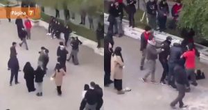 Captan nueva riña en colegio de Melipilla: estudiantes pelearon con arma blanca en pleno recreo