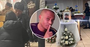 El velorio del haitiano fallecido en violento choque en Concepción: su esposa enfrenta drama