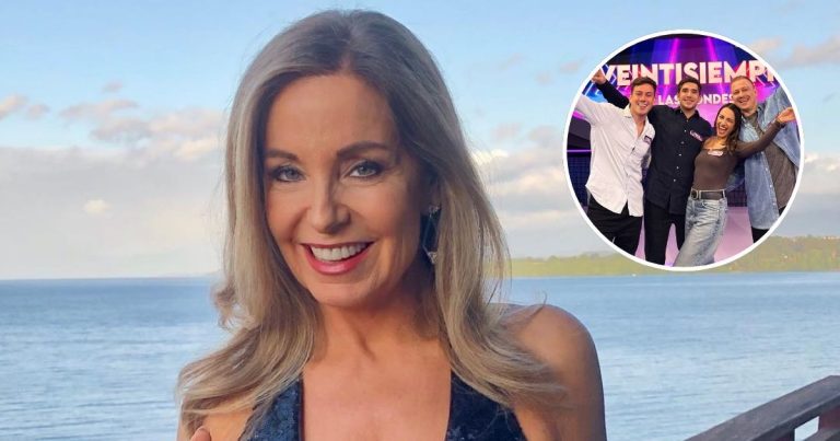 Sorpresiva aparición del hijo de Viviana Nunes en Qué dice Chile: reveló anécdota con Martín Cárcamo