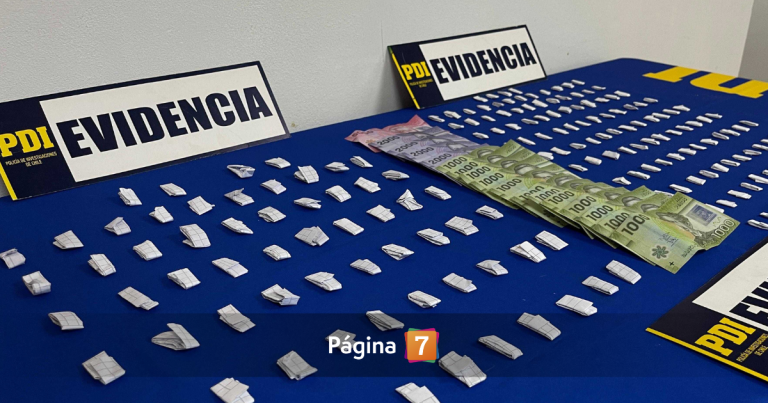 Detienen a mujer de 83 años por microtráfico de drogas en Lota: ya tenía antecedentes