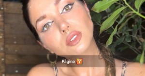 Nicole Block compartió crudo testimonio familiar publicó foto llorando