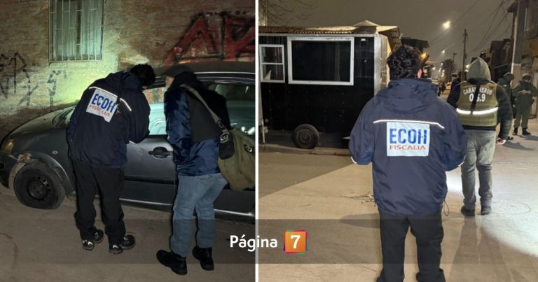 Balacera en La Pintana deja un joven fallecido y una mujer herida: dispararon más de 50 veces