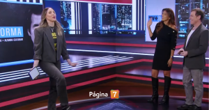 Claudia Salas en TV+Informa