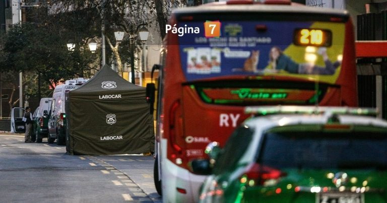 Detective de la PDI frustró asalto a bordo de bus RED en plena Alameda: mató a tiros a delincuente