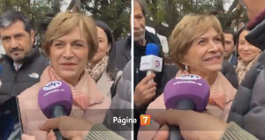 "¿Quién lo mandó?": Evelyn Matthei vivió incómodo momento tras preguntas de periodista en Curicó