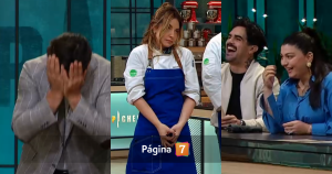 Gesto de Mónica Godoy Top Chef VIP