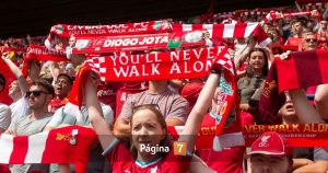 homenaje de Liverpool a Diogo Jota