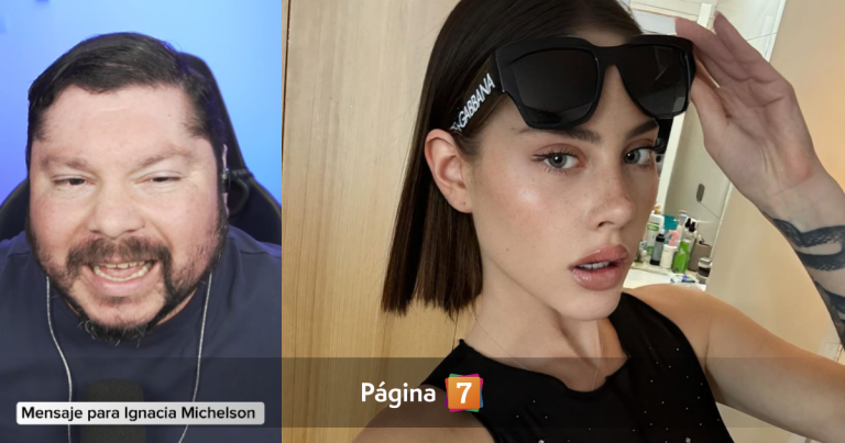 Ignacia Michelson se aburrió de las reacciones y se lanzó contra conocido streamer: “Enfermo