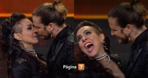 Jean-Philippe Cretton protagonizó jugado beso con imitadora de Mi Nombre Es
