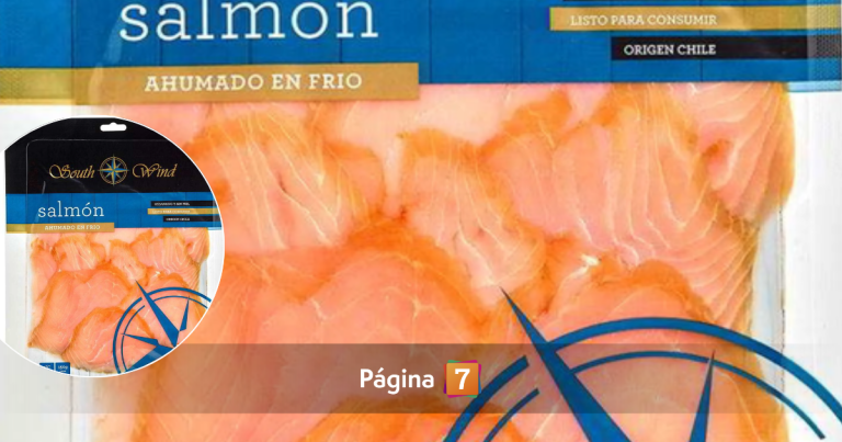 Minsal emite alerta alimentaria por listeria en salmón ahumado de South Wind S.A.