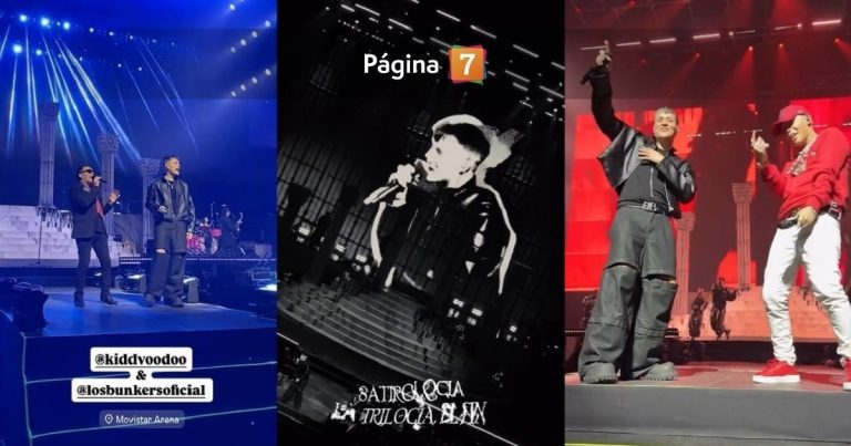 Kidd Voodoo en Movistar Arena: primer concierto incluyó aparición de Los Bunkers y emotivo homenaje