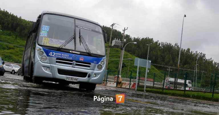 Ante riesgo de tsunami: anuncian suspensión del transporte público en comunas costeras de Biobío