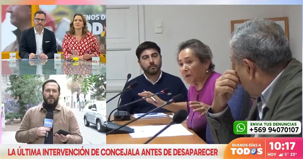 La última intervención de María Ignacia González, concejala desaparecida en Villa Alegre