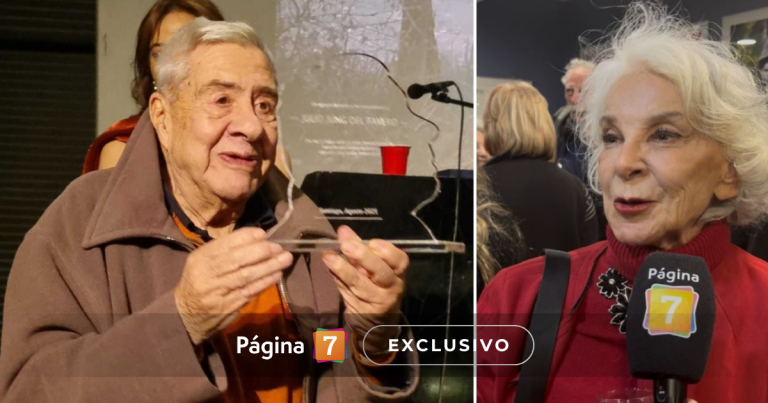 Gaby Hernández se emocionó en homenaje a Julio Jung: 