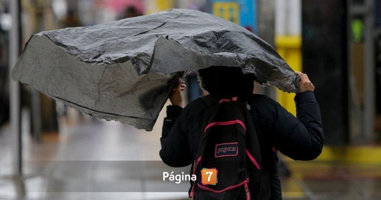 Lluvias y… ¿nieve?: pronostican importantes precipitaciones para Santiago y gran parte del país