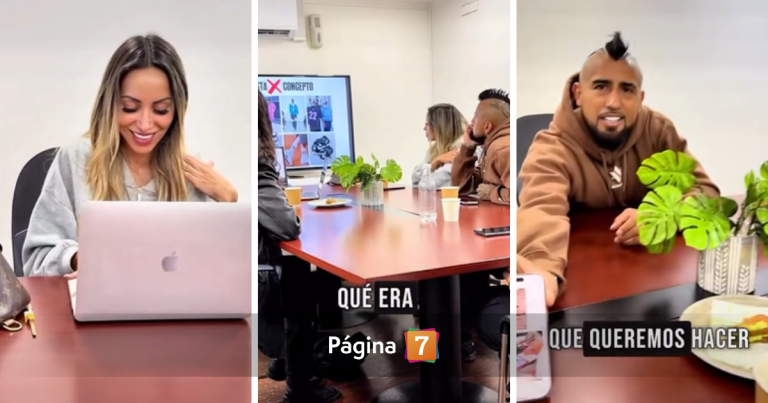 ¿Por qué Arturo Vidal y Marité Matus aparecen trabajando juntos? Registro dejó ola de reacciones