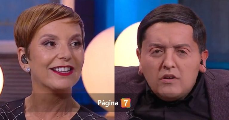 Fran García-Huidobro lanzó ácida broma a imitador de Julio César: 