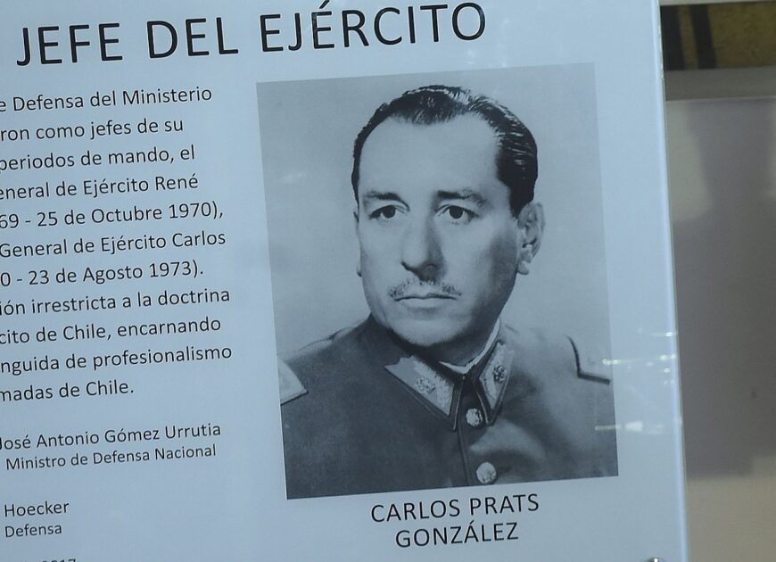 Carlos Prats, comandante en Jefe del Ejército , que murió en atentado