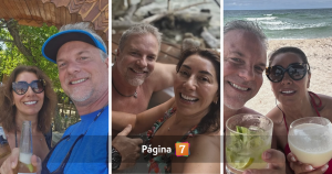 Carmen Gloria Arroyo y Bernardo Borgeat compartieron registros de su soñada luna de miel