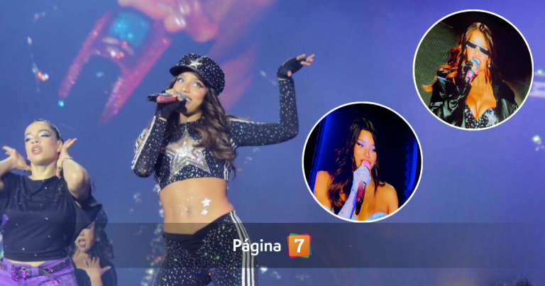 Éxitos, lágrimas y sorpresas: así fue el esperado concierto de Emilia Mernes en Chile